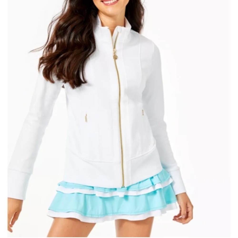 Lilly Pulitzer al fresco white jacket XS